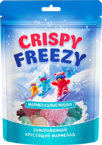 Мармелад жевательный FRESHBOX Crispy Freezy мишки, 45г, детальное фото