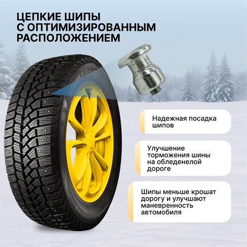Автошина шипованная VIATTI Brina Nordico V-522 185/60R14 82T, картинка