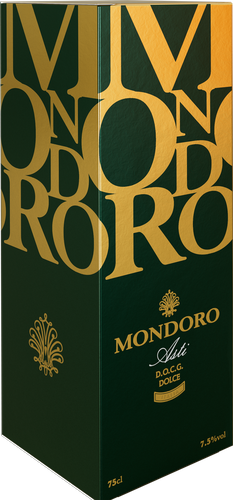 Вино игристое MONDORO Асти Пьемонт белое сладкое, п/у, 0.75л, изображение