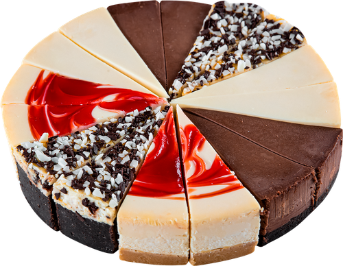 Чизкейк CHEESEBERRY Ассорти, 1,66кг, вид