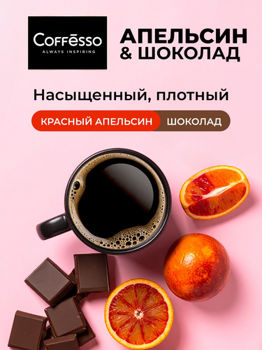 Кофе молотый COFFESSO Passionсо с ароматом красного апельсина и шоколада, дрип-пакет, 5пак, вид