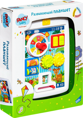 Игрушка музыкальная развивающая FANCY BABY Игровой планшет, Арт. 65080, фотография