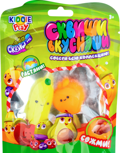 Игрушка KIDDIEPLAY Мини-сквиши Еда, Арт. 32777, 32778, 2шт, детальное фото