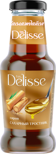 Сироп десертный DELISSE со вкусом сахарный тростник, 250мл, картинка