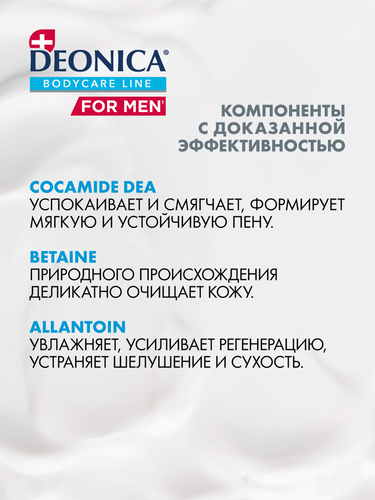 Гель для душа DEONICA For Men&nbsp;Power Fresh, 750мл, фото