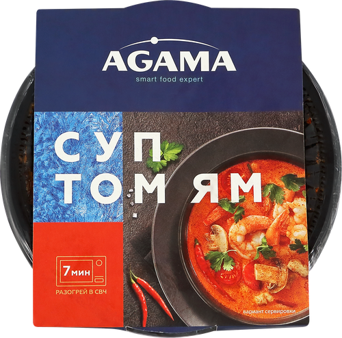 Суп AGAMA Том-Ям, 250г, вид