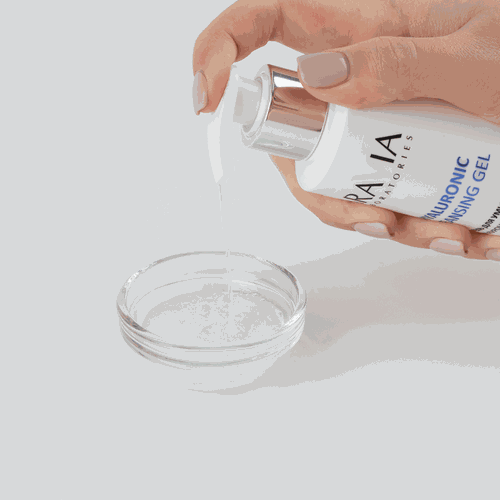 Гель для умывания ARAVIA LABORATORIES с гиалуроновой кислотой, 200мл, крупный план