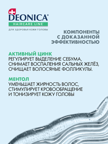 Шампунь DEONICA Detox очищение, 750мл, вид