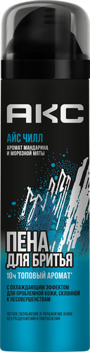 Пена для бритья АКС Айс Чилл, 200мл, фотография