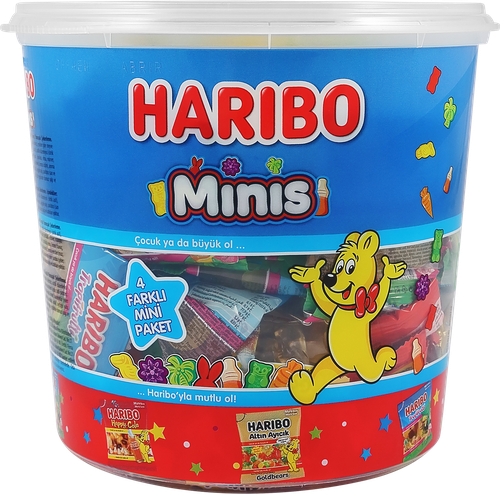 Мармелад жевательный HARIBO Minis, 1кг, изображение