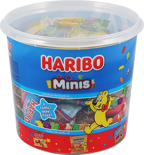 Мармелад жевательный HARIBO Minis, 1кг, вид