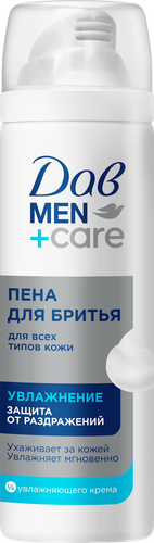 Пена для бритья ДАВ Men Care увлажняющая, 200мл, изображение