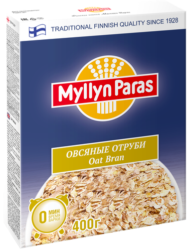 Отруби овсяные MYLLYN PARAS, 400г, картинка