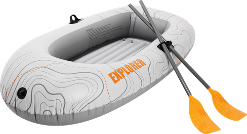 Лодка надувная ACTIWELL 185х97см, с веслами, Арт. 71005, вид