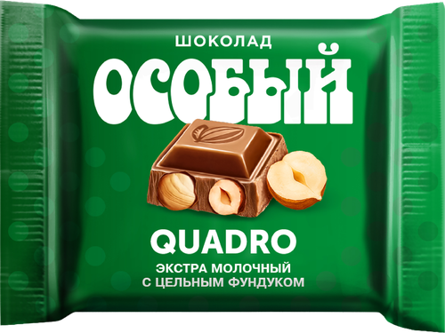 Шоколад Ф.КРУПСКОЙ Экстрамолочный Особый с фундуком, 80г, вид