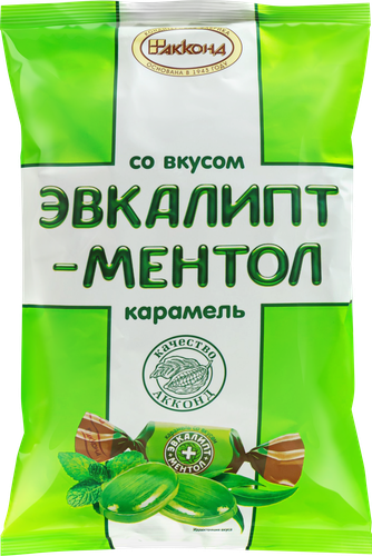 Карамель АККОНД Эвкалипт-ментол, 150г, картинка