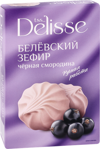 Зефир DELISSE Белевский Черная смородина, 250г, вид