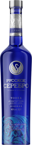 Водка РУССКОЕ СЕРЕБРО Озимая 40%, 0.5л