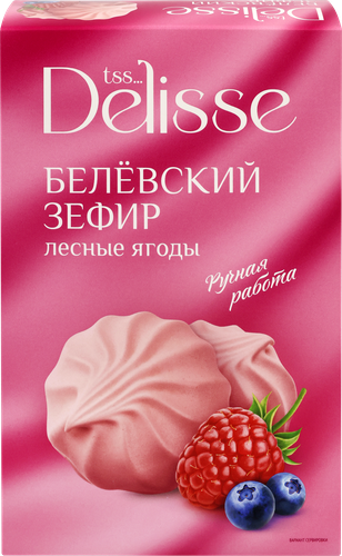 Зефир DELISSE Белевский Лесные ягоды, 250г, фотография