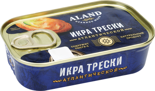 Икра трески Атлантической ALAND пробойная, 120г, изображение