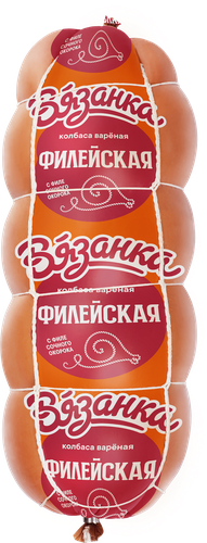 Колбаса вареная ВЯЗАНКА Филейская классическая, весовая, изображение
