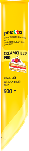 Сыр PRETTO Кремчиз Pro 60%, без змж, 900г, фотография