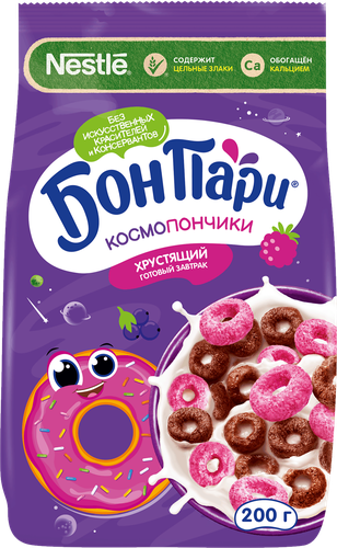 Готовый завтрак БОН ПАРИ Космопончики, 200г, фотография