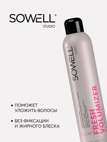 Шампунь сухой SOWELL Fresh volumizer, 300мл, картинка