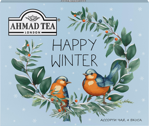 Чай AHMAD TEA N086 Пожелания 4 вкуса, 20пак, фотография