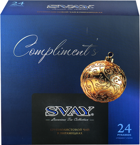 Набор чая SVAY Compliments New Years, 24пир, фотография