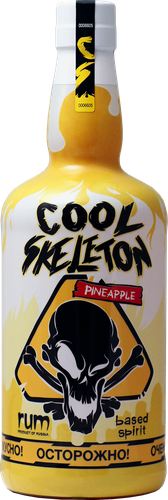 Напиток спиртной COOL SKELETON Ромовый Ананас 37,5%, 0.7л, картинка