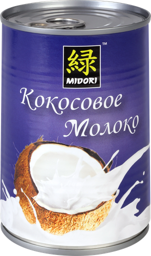 Продукт растительный MIDORI Coconut Milk 18%, 400г, фото