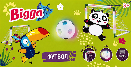 Набор игровой BIGGA Футбол, со световыми эффектами, Арт. DWZG270-409, изображение