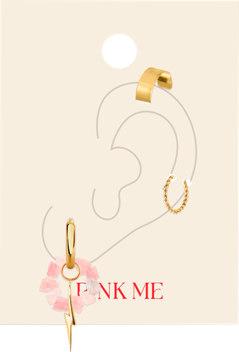 Набор сережек PINKME, Арт. AWES0004, фотография