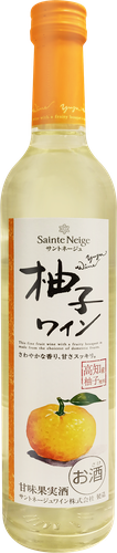 Продукция плодовая алкогольная SAINTE NEIGE Юдзу белая сладкая, 0.5л, картинка