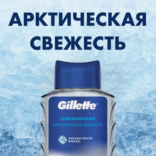 Набор подарочный GILLETTE Бритва Fusion c 1 сменной кассетой+Лосьон Освежающий, 50мл, крупный план
