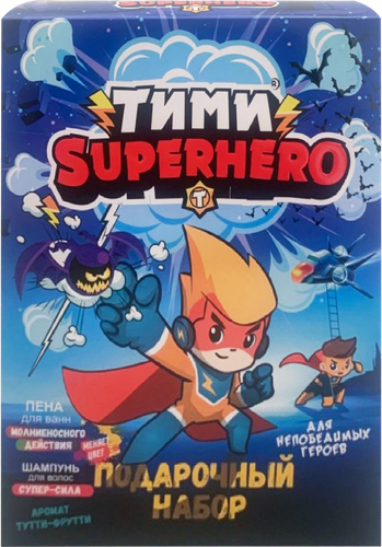 Набор косметический COMPLIMENT Тими Superhero с ароматом Тутти-Фрутти, изображение