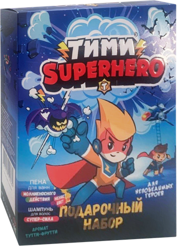 Набор косметический COMPLIMENT Тими Superhero с ароматом Тутти-Фрутти, вид
