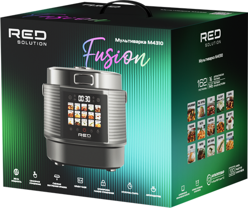 Мультиварка RED SOLUTION Фьюжен, сенсорная, мощность 860Вт, Арт. M4310, фото