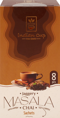 Чай растворимый INDIAN CUP Джаггери Масала, 8пак, фото