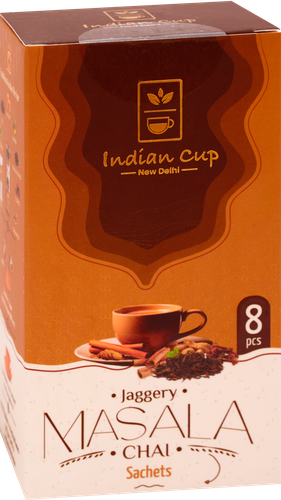 Чай растворимый INDIAN CUP Джаггери Масала, 8пак, детальное фото