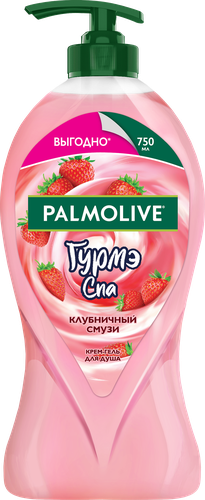 Гель для душа PALMOLIVE Гурмэ СПА Клубничный смузи, 750мл, детальное фото