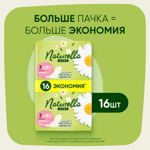 Прокладки NATURELLA Ultra Maxi, 16шт, изображение