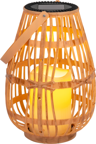 Фонарь на солнечной батарее GIARDINO CLUB Плетеный 29х19,5см, Арт. 785147, вид