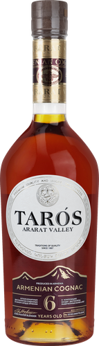 Коньяк TAROS Армянский ординарный&nbsp;6 лет 40%, 0.5л, вид