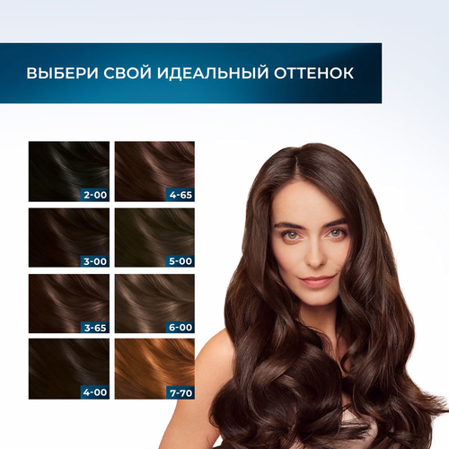 Краска стойкая ГЛИСС КУР Мусс 4-00 Холодный Эспрессо, 186г, детальное фото