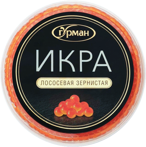 Икра нерки ГУРМАН зернистая, 200г, фотография