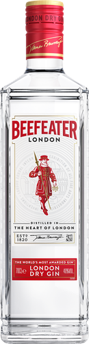 Джин BEEFEATER London Dry 40–47%, 0.7л, картинка