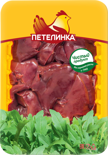 Печень куриная ПЕТЕЛИНКА, 450г, изображение