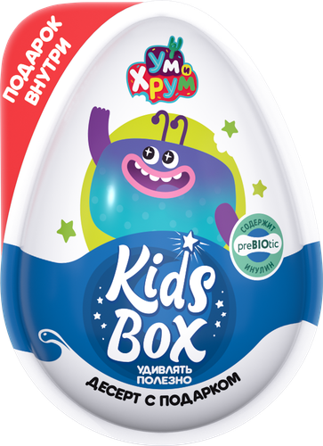 Десерт сахаристый KIDS BOX Ум и Хрум, с подарком, 20г, вид